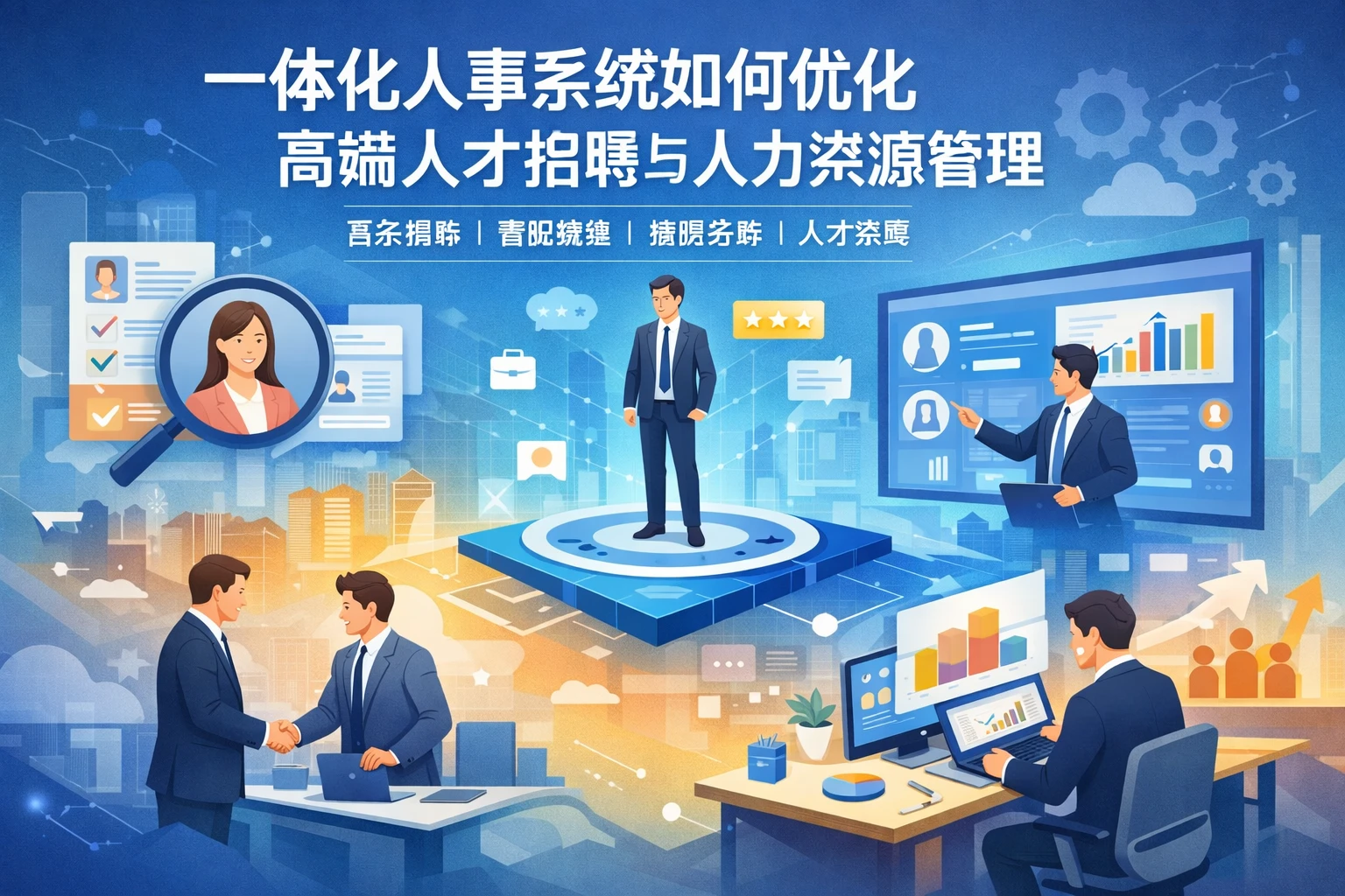 一体化人事系统如何优化高端人才招聘与人力资源管理