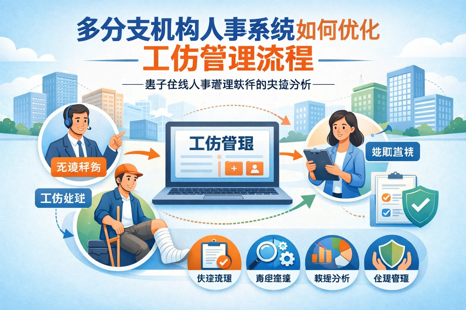 多分支机构人事系统如何优化工伤管理流程——基于在线人事管理软件的实践分析