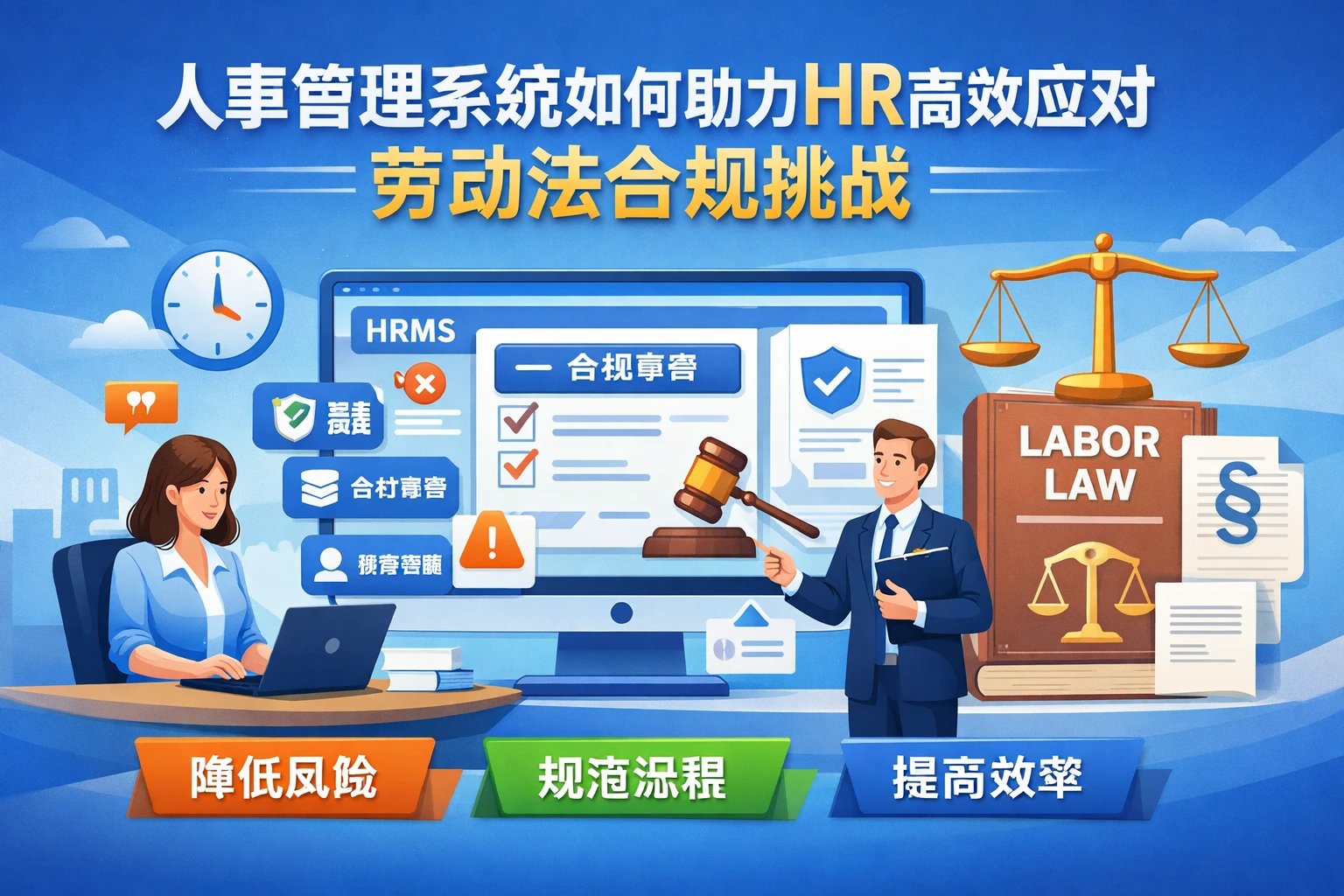 人事管理系统如何助力HR高效应对劳动法合规挑战