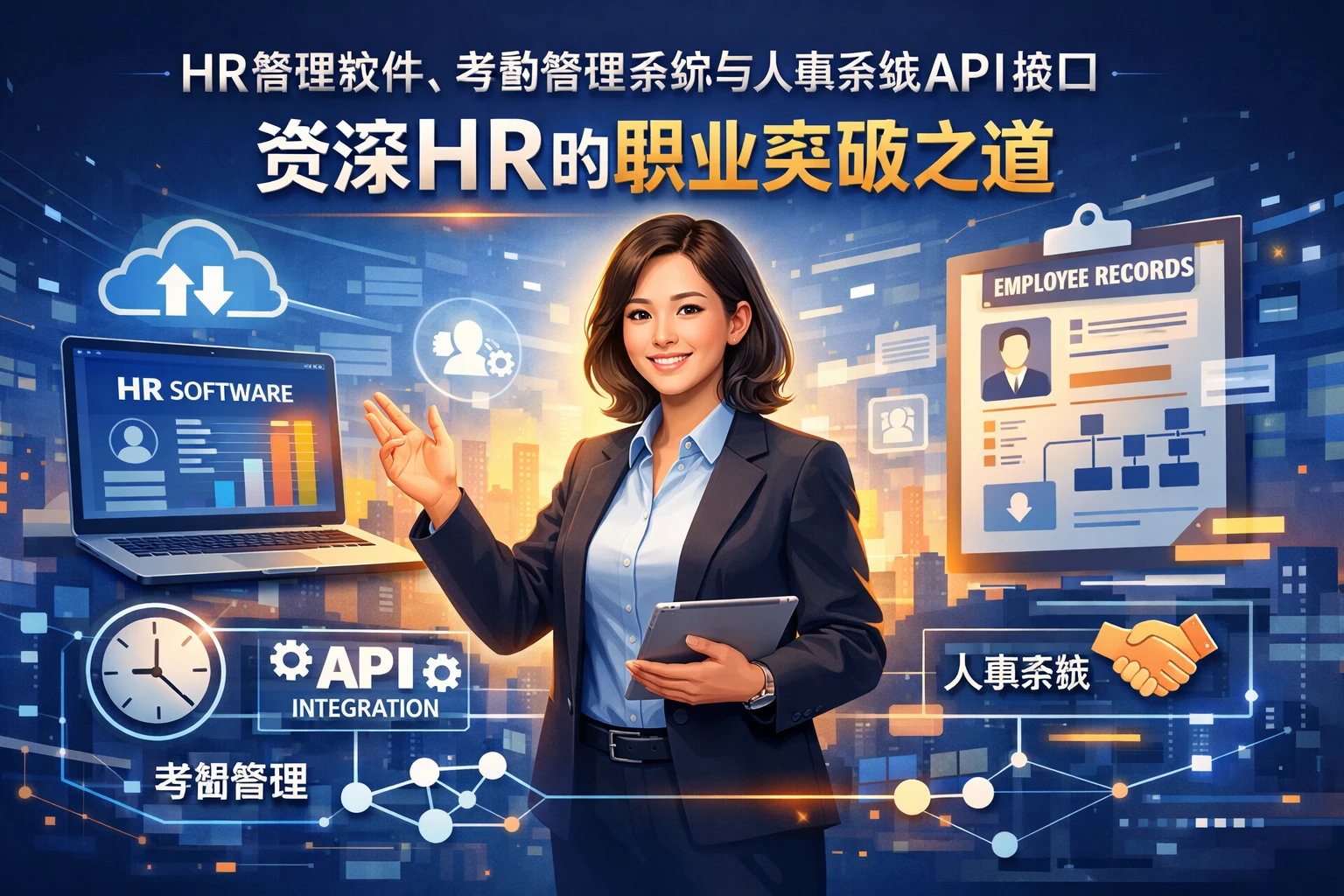 HR管理软件、考勤管理系统与人事系统API接口:资深HR的职业突破之道