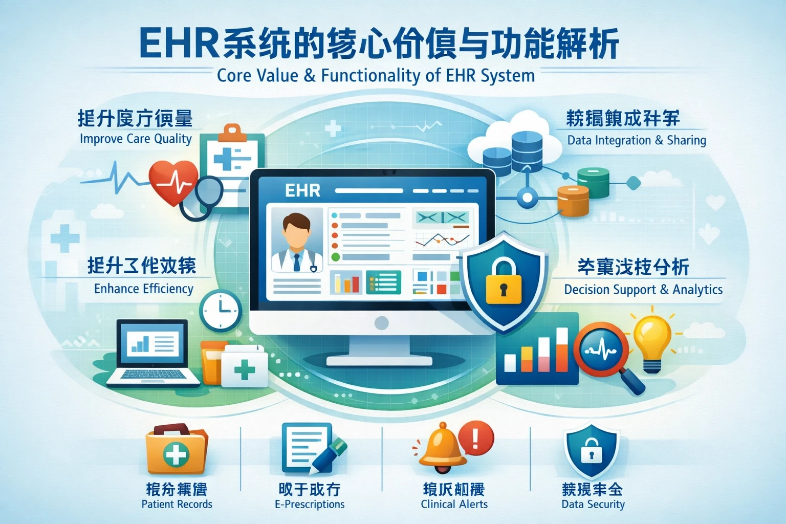 EHR系统的核心价值与功能解析