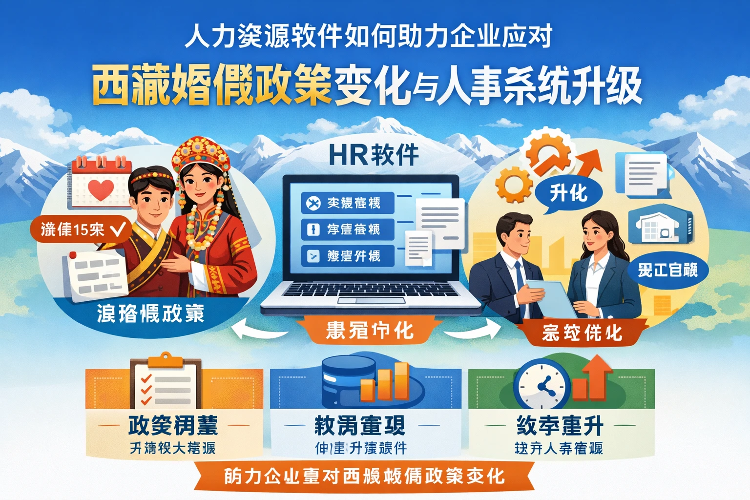 人力资源软件如何助力企业应对西藏婚假政策变化与人事系统升级
