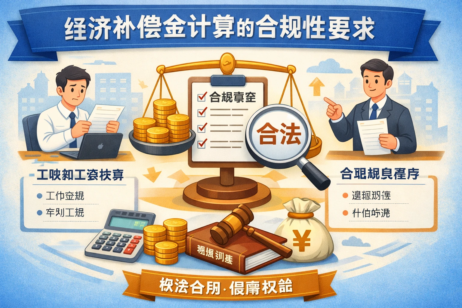 经济补偿金计算的合规性要求