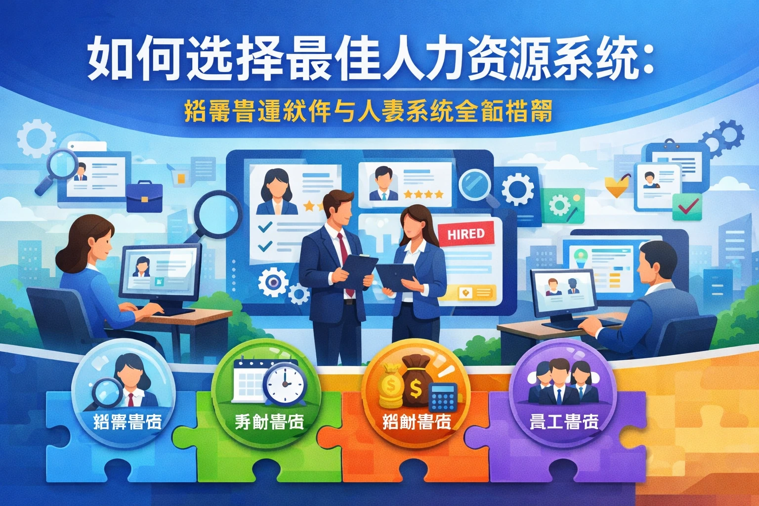 如何选择最佳人力资源系统：招聘管理软件与人事系统全面指南