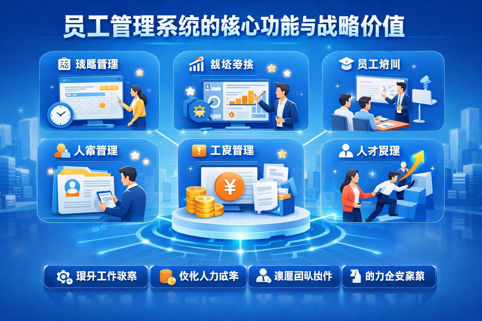 员工管理系统的核心功能与战略价值