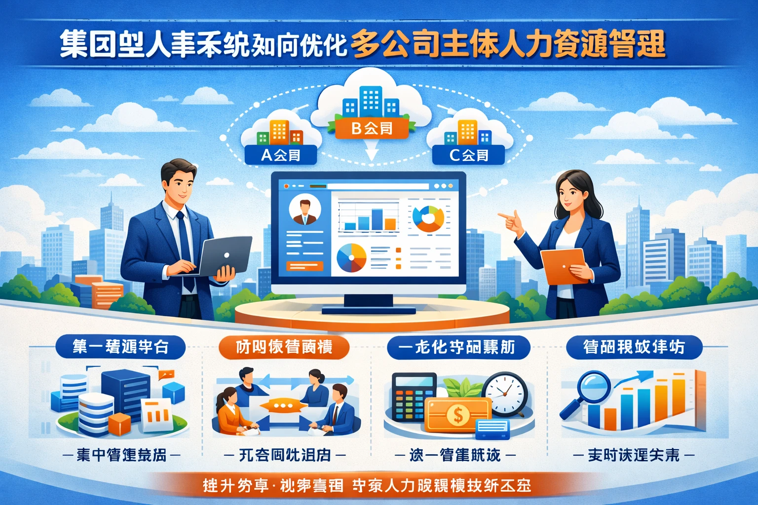 集团型人事系统如何优化多公司主体人力资源管理