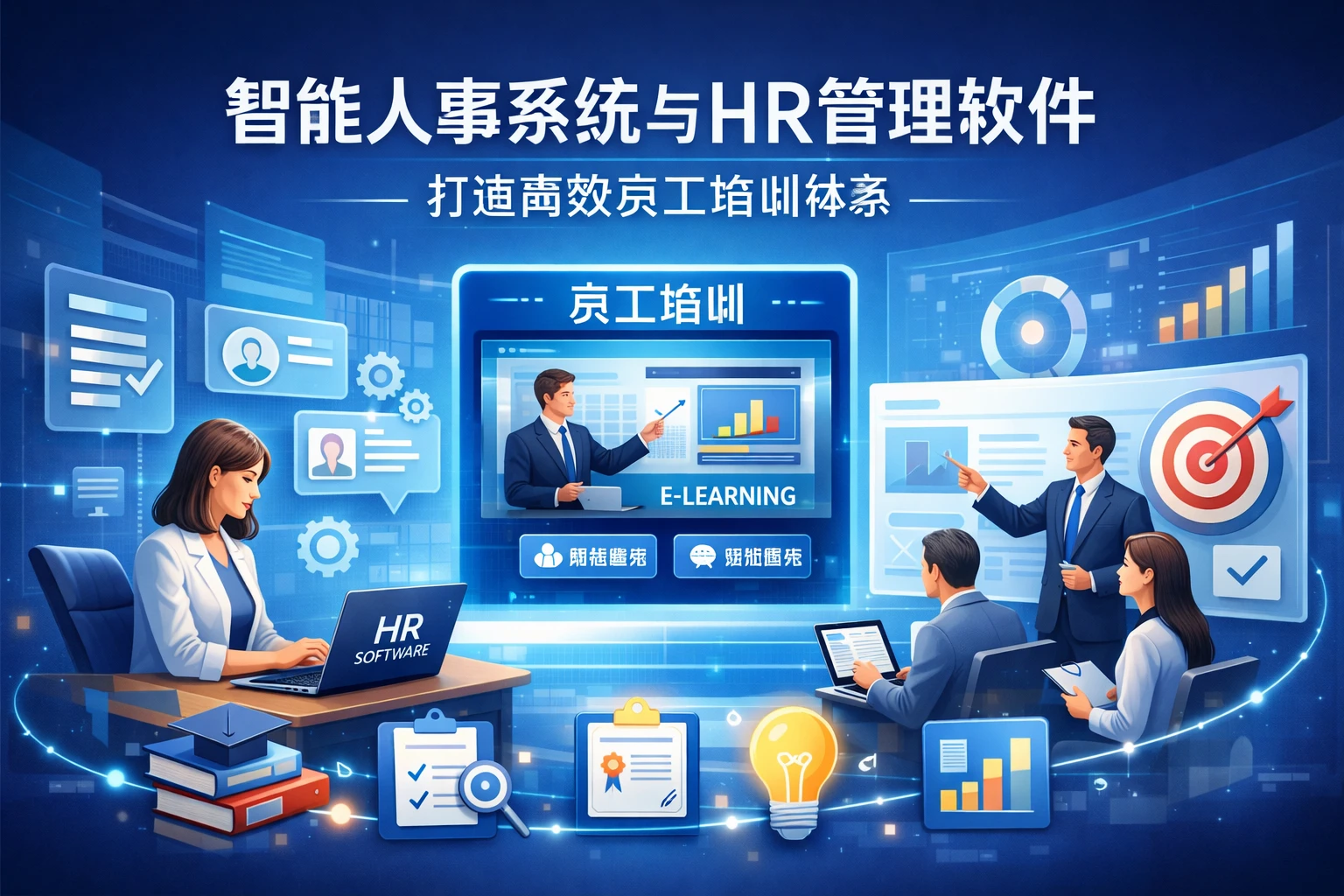 智能人事系统与HR管理软件：打造高效员工培训体系