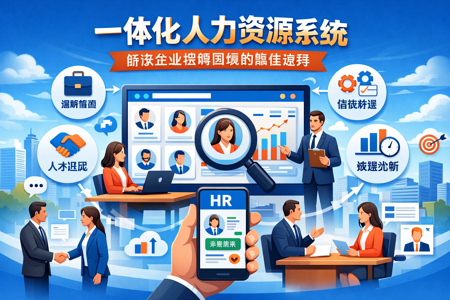 一体化人力资源系统:解决企业招聘困境的最佳选择