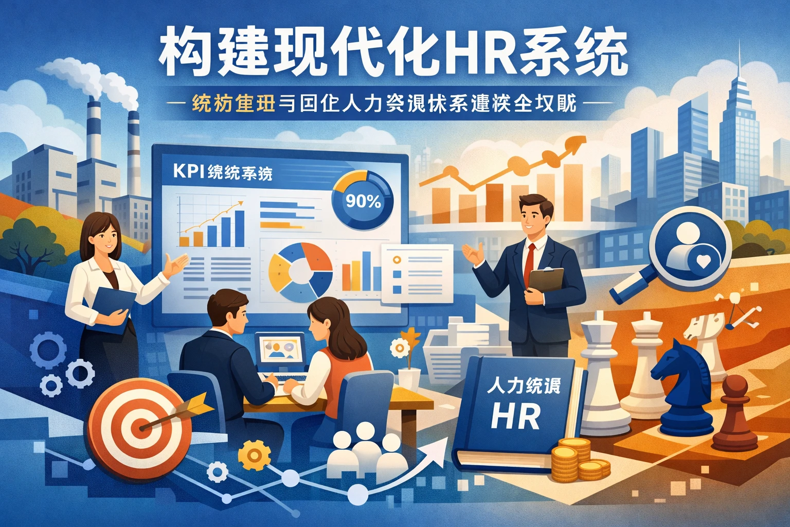 构建现代化HR系统：绩效管理与国企人力资源体系建设全攻略