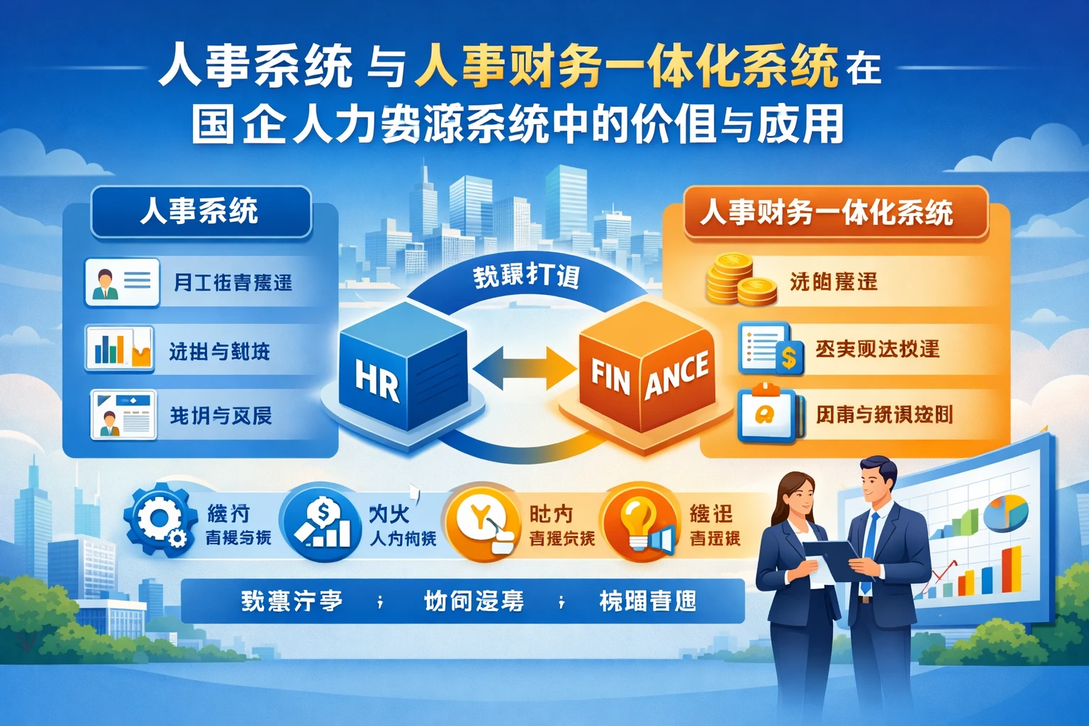 人事系统与人事财务一体化系统在国企人力资源系统中的价值与应用
