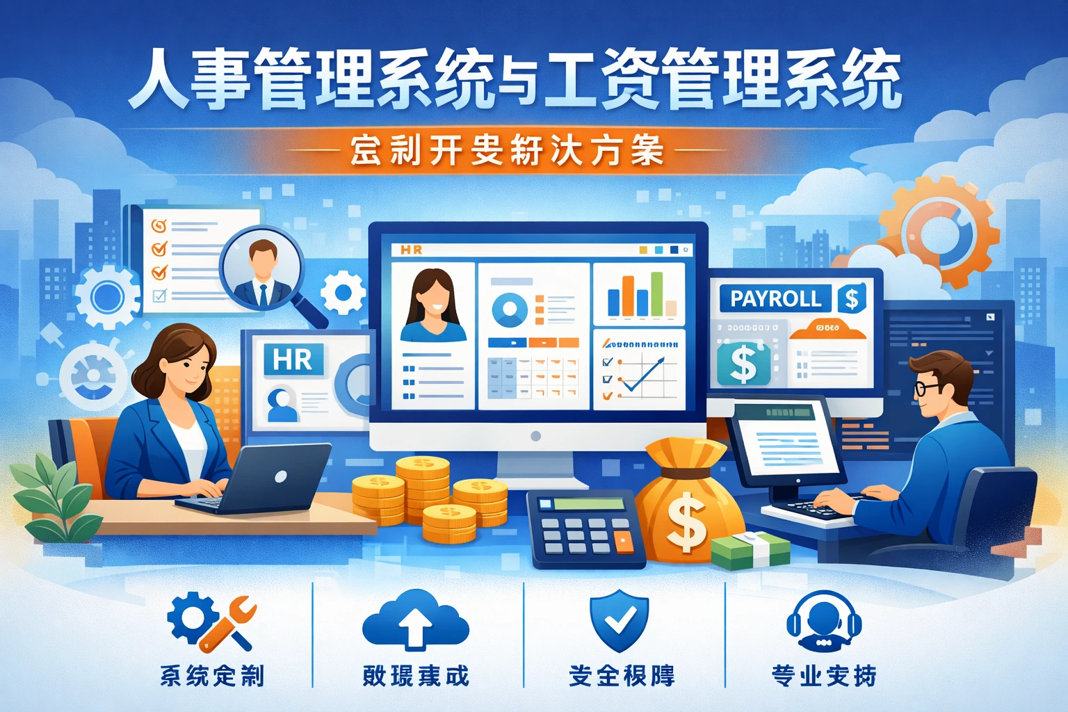 人事管理系统与工资管理系统定制开发解决方案
