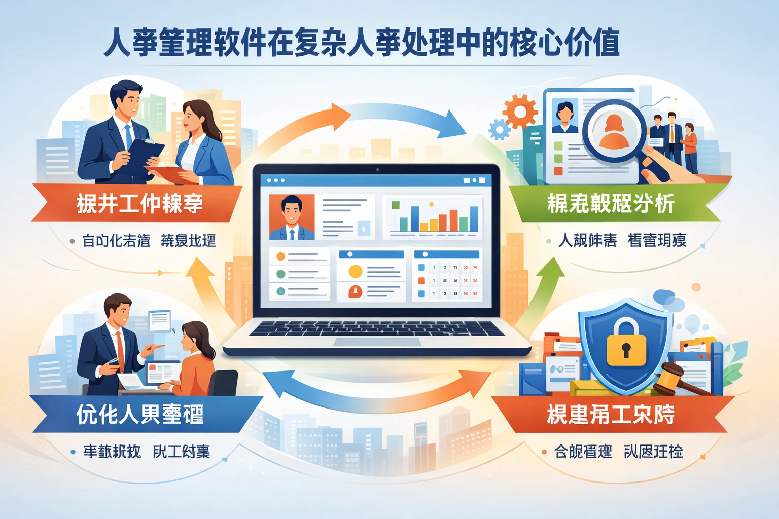 人事管理软件在复杂人事处理中的核心价值