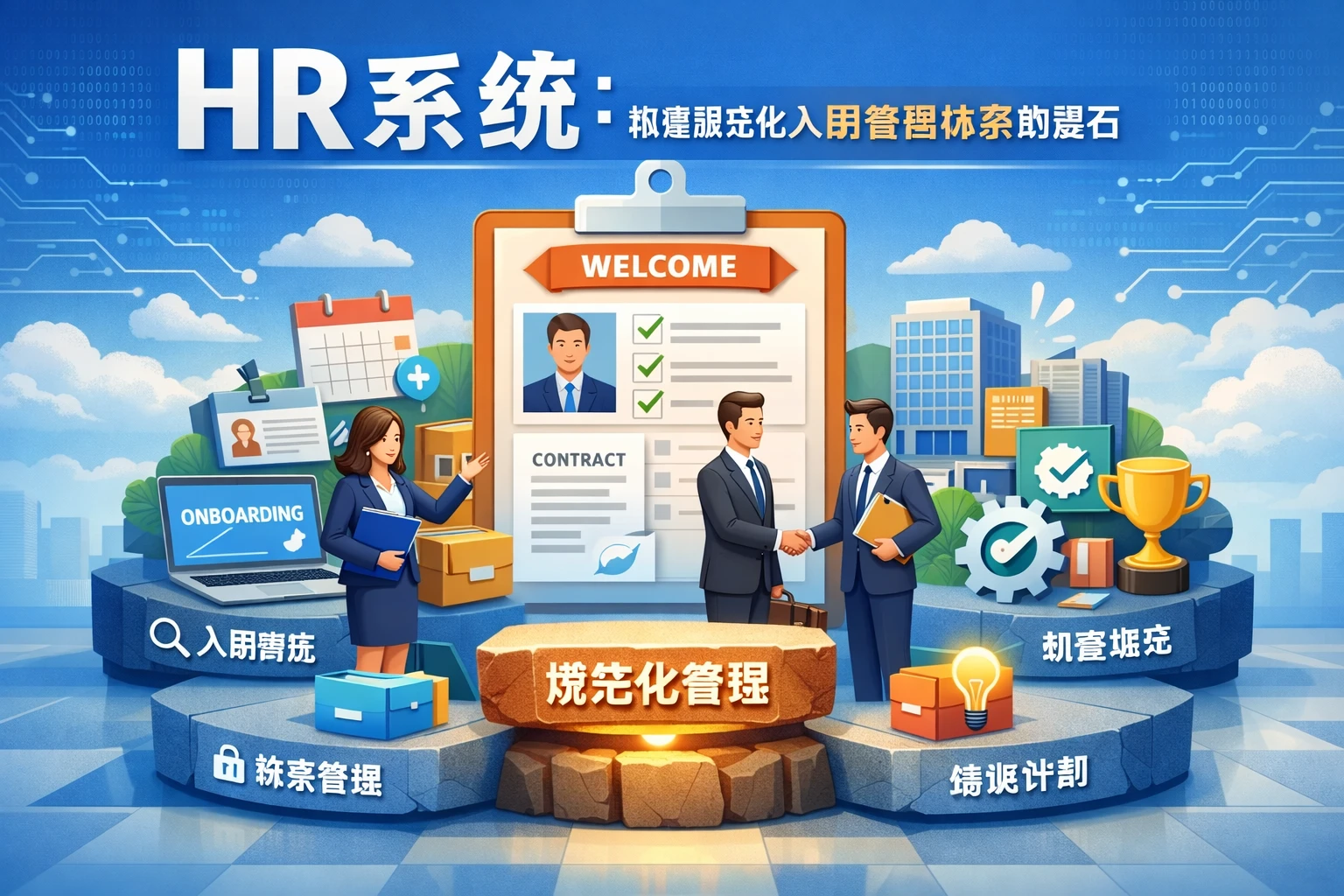 HR系统：构建规范化入职管理体系的基石