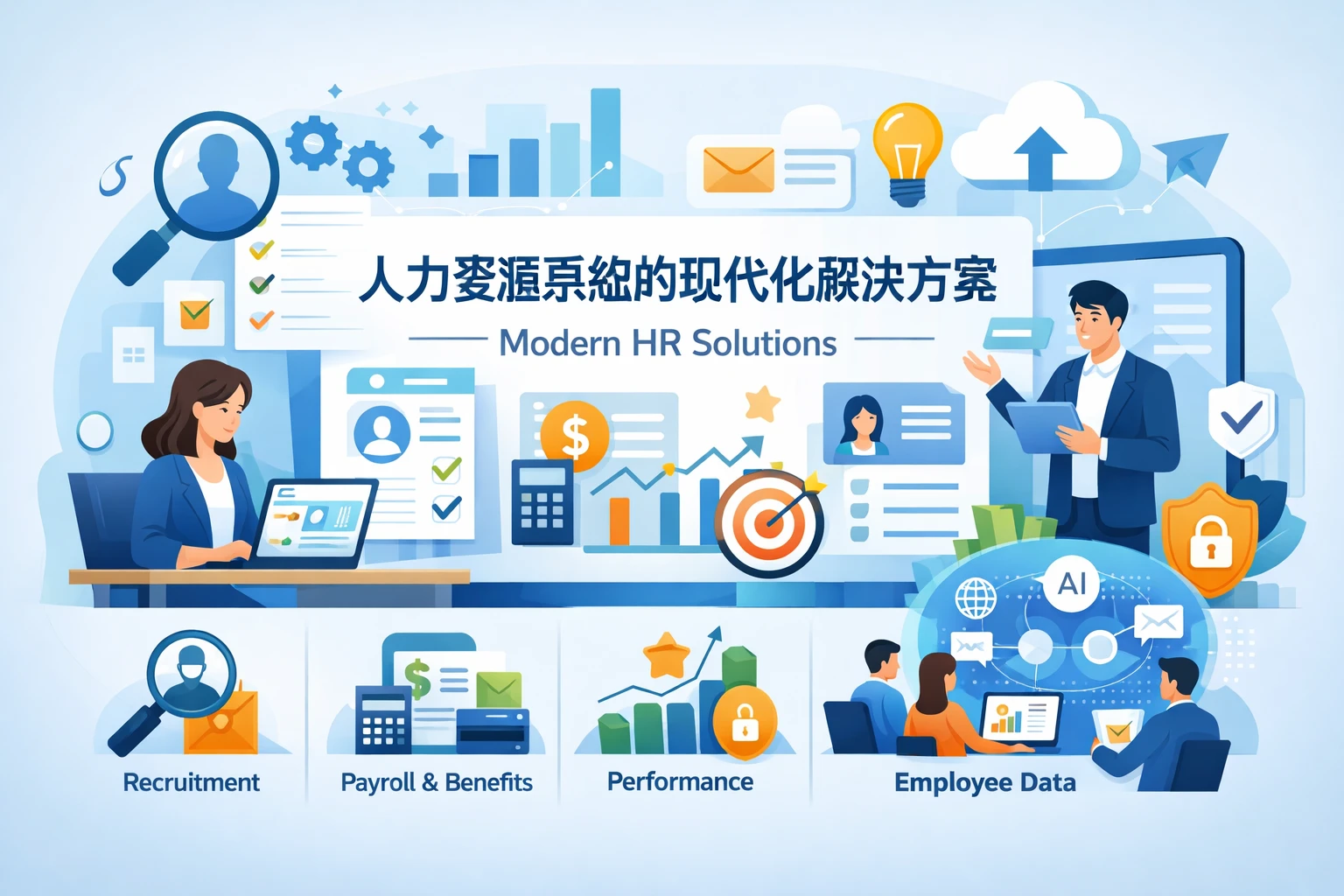 人力资源系统的现代化解决方案