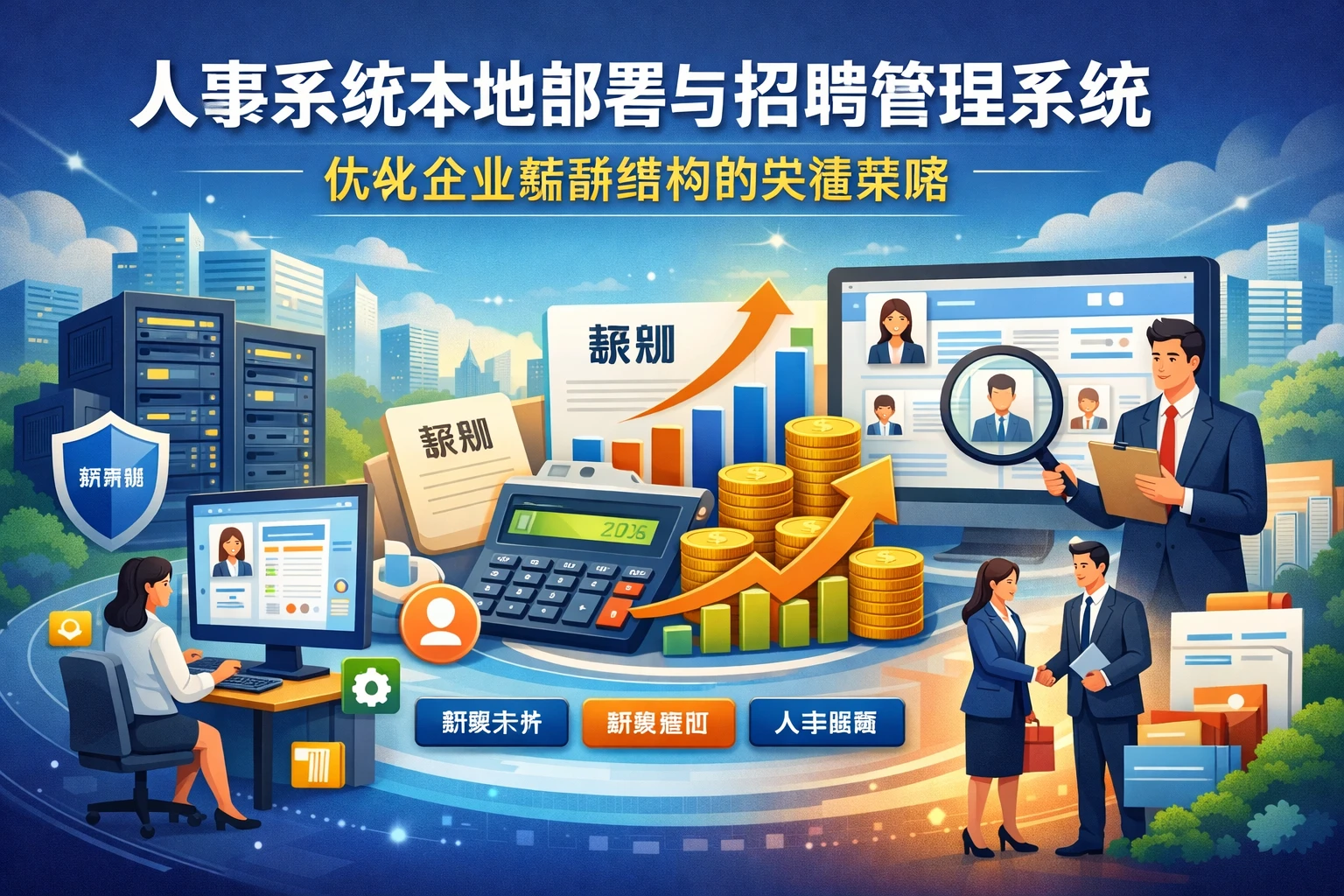 人事系统本地部署与招聘管理系统：优化企业薪酬结构的关键策略