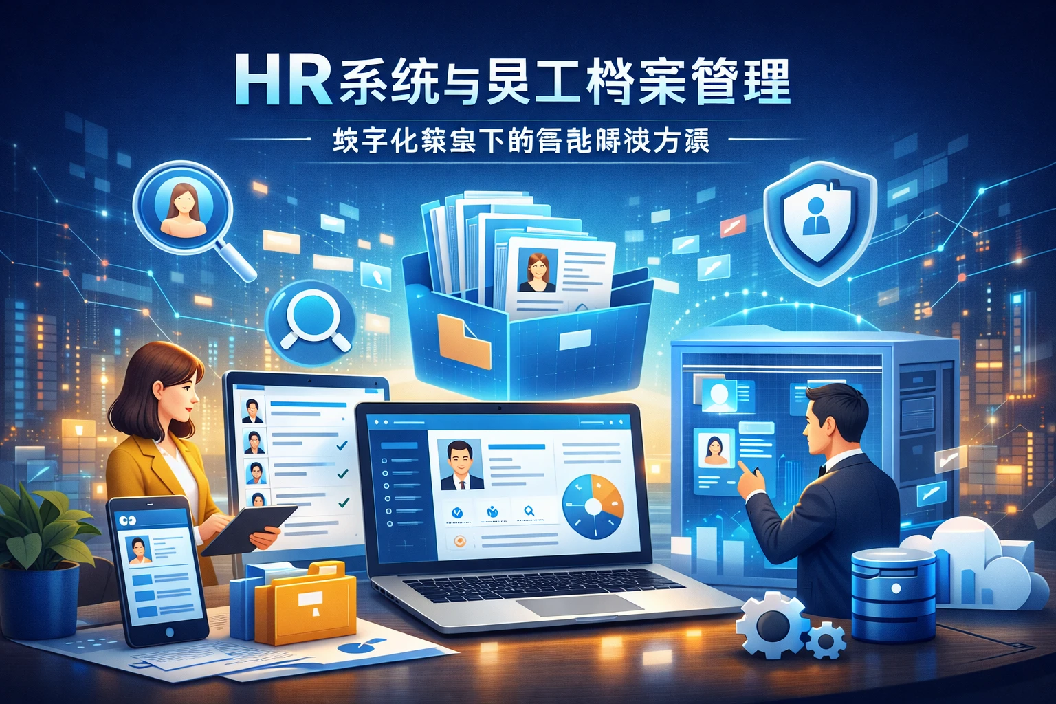 HR系统与员工档案管理：数字化转型下的智能解决方案