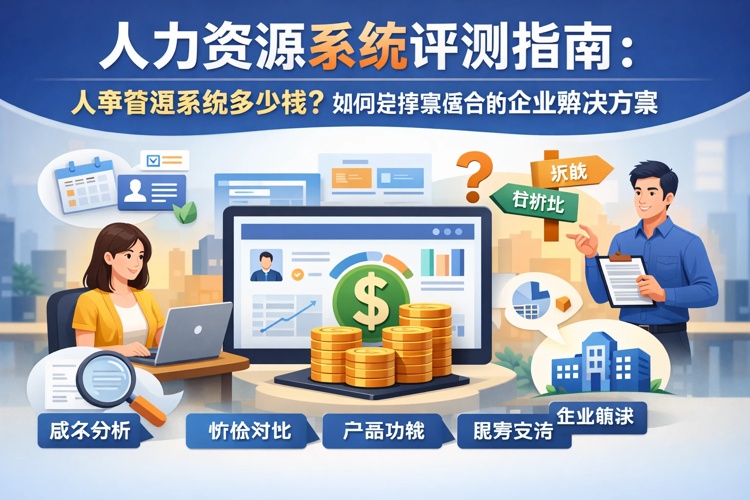 人力资源系统评测指南：人事管理系统多少钱？如何选择最适合的企业解决方案