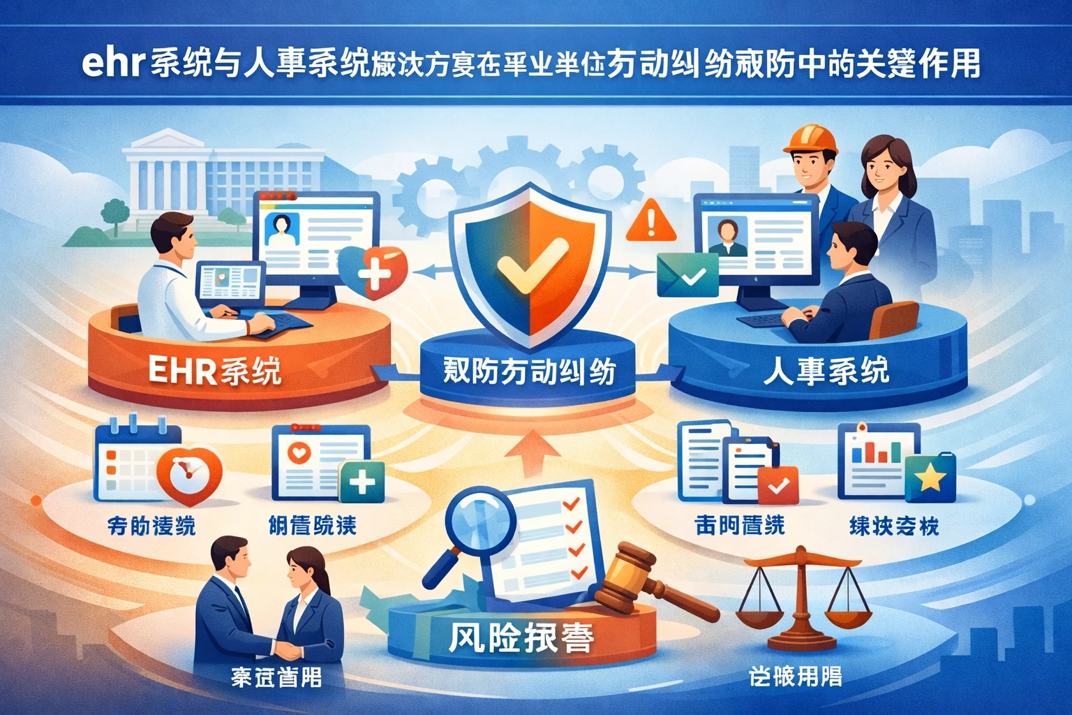 ehr系统与人事系统解决方案在事业单位劳动纠纷预防中的关键作用