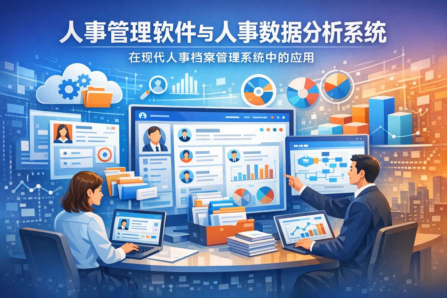 人事管理软件与人事数据分析系统在现代人事档案管理系统中的应用