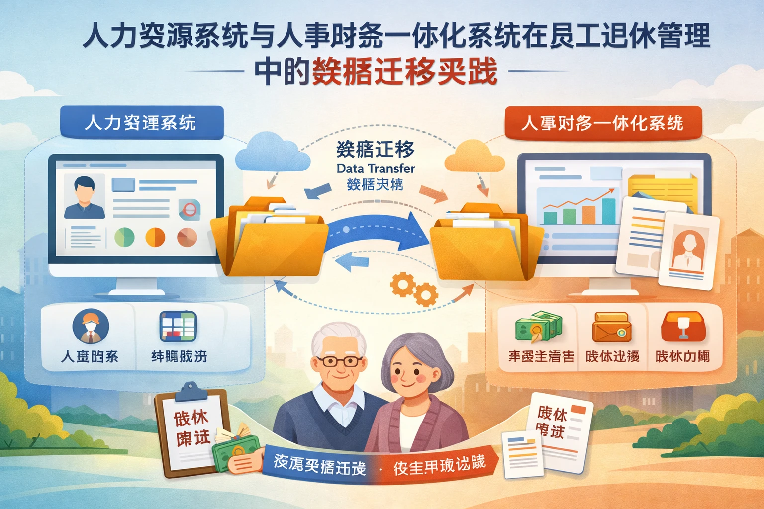 人力资源系统与人事财务一体化系统在员工退休管理中的数据迁移实践