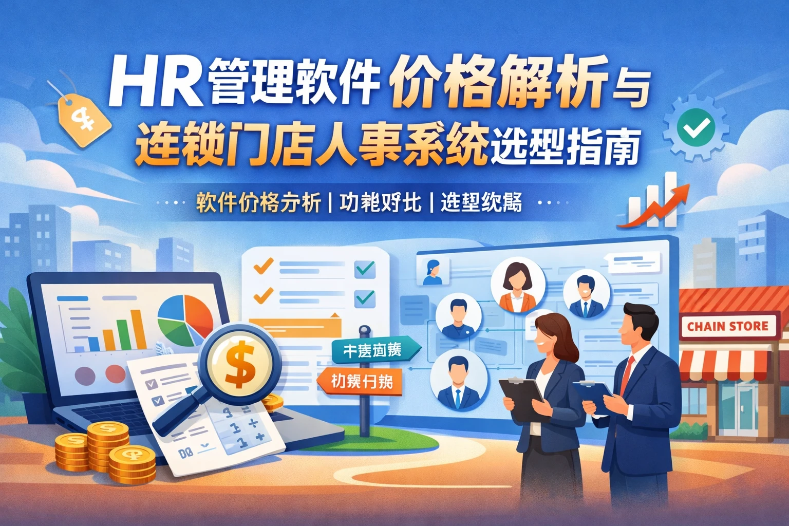 HR管理软件价格解析与连锁门店人事系统选型指南