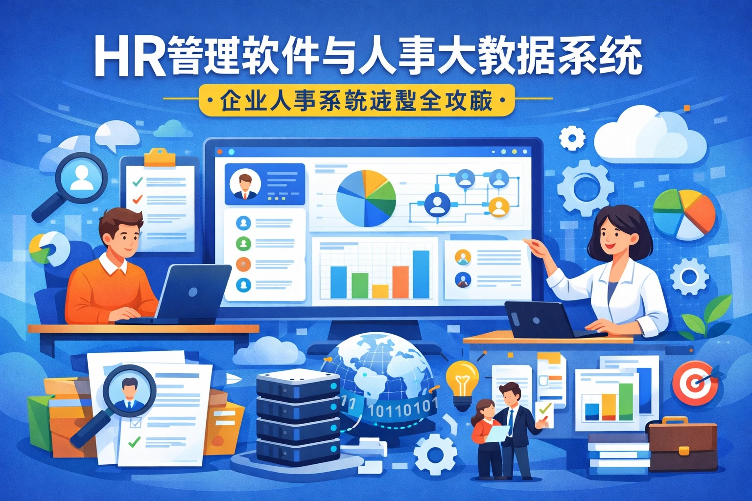 HR管理软件与人事大数据系统：企业人事系统选型全攻略