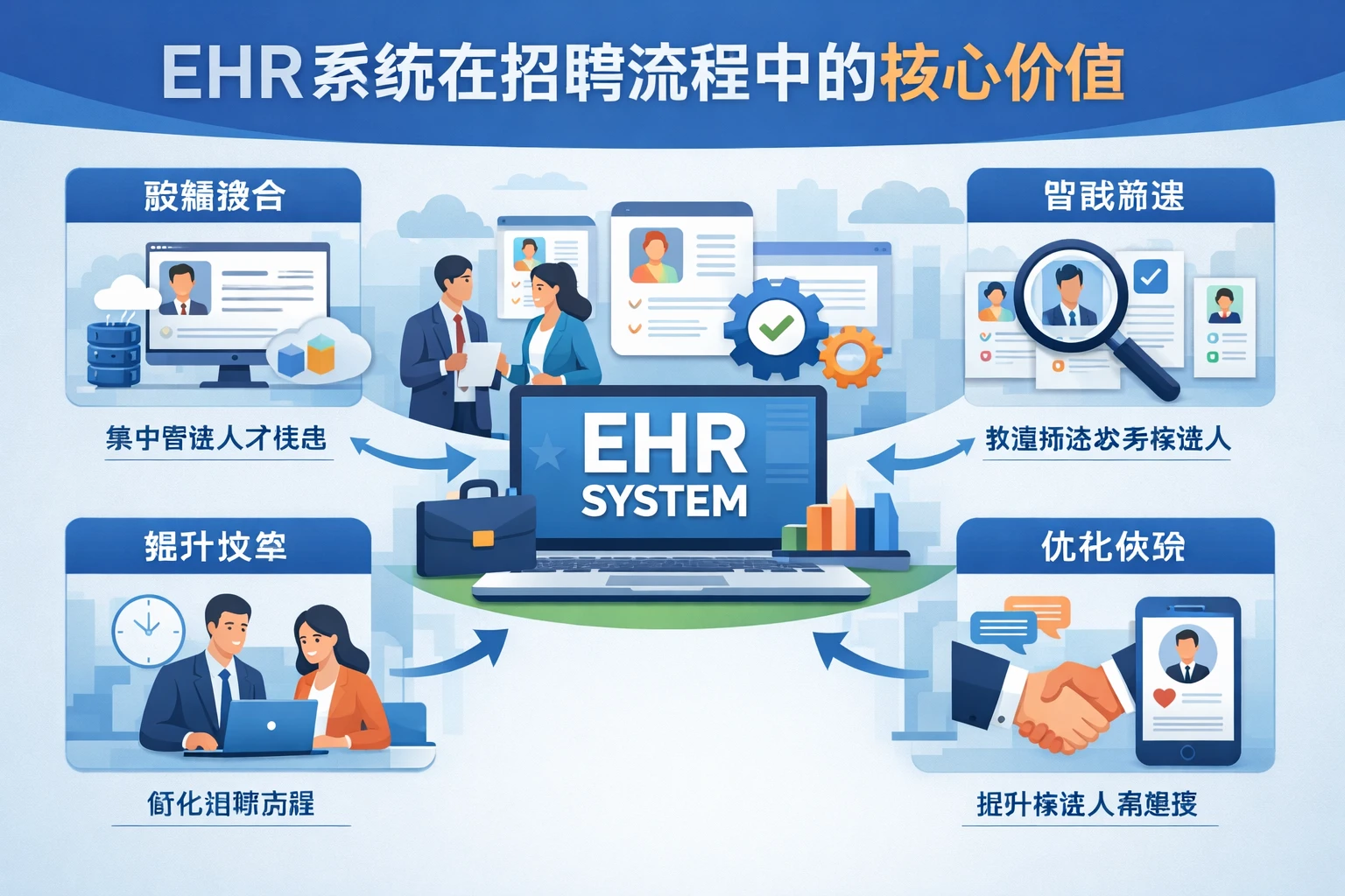 EHR系统在招聘流程中的核心价值