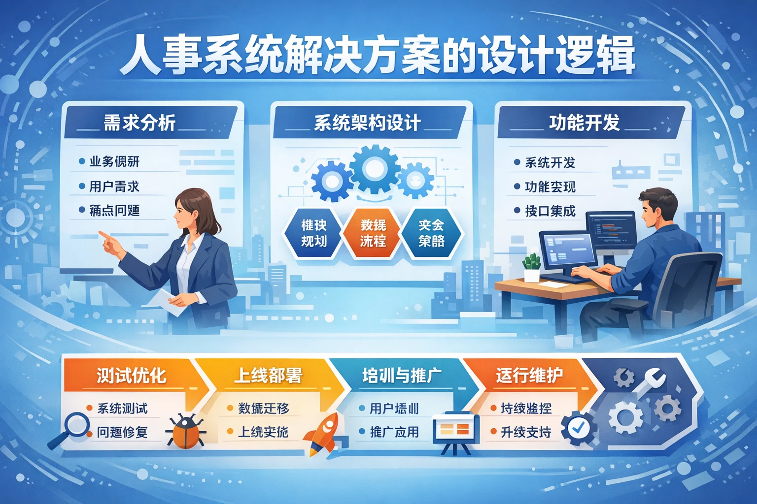 人事系统解决方案的设计逻辑