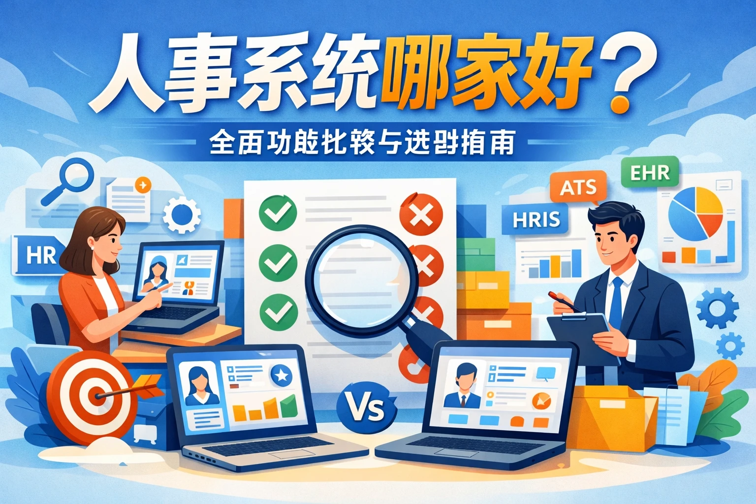 人事系统哪家好？全面功能比较与选型指南