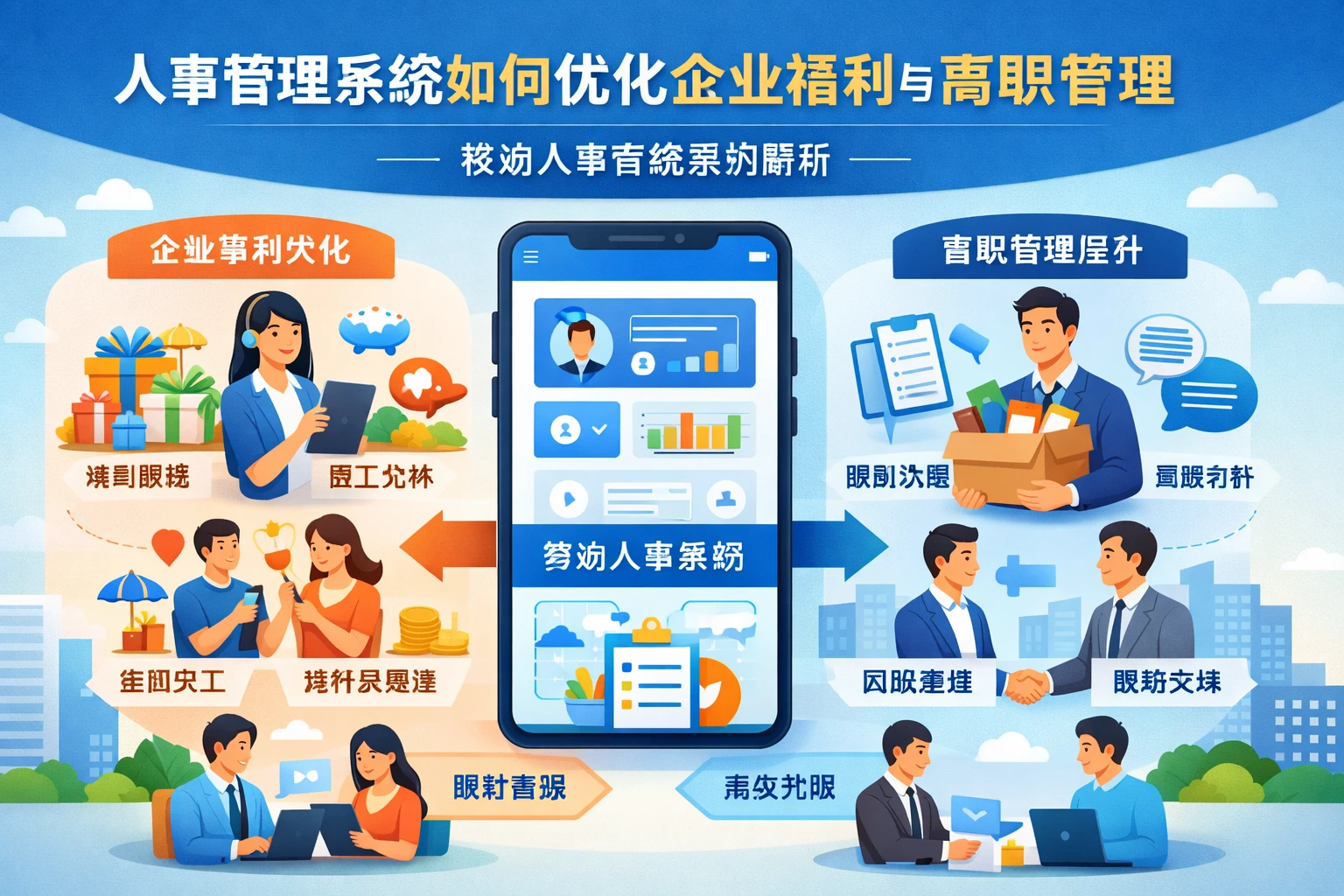 人事管理系统如何优化企业福利与离职管理 - 移动人事系统案例解析
