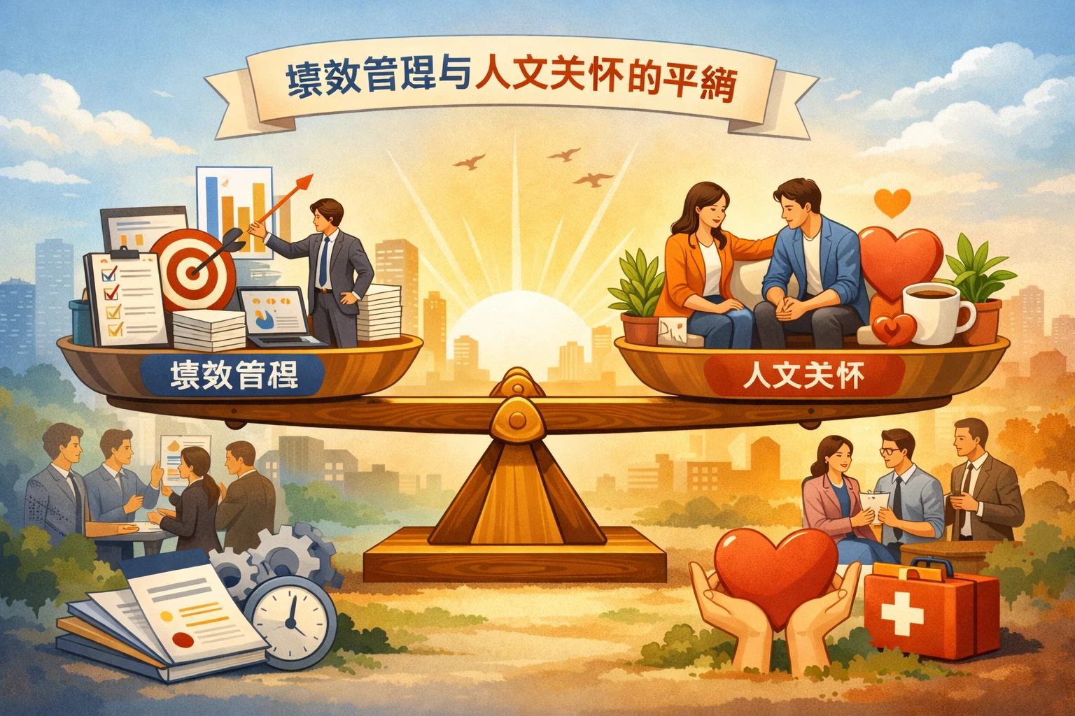 绩效管理与人文关怀的平衡