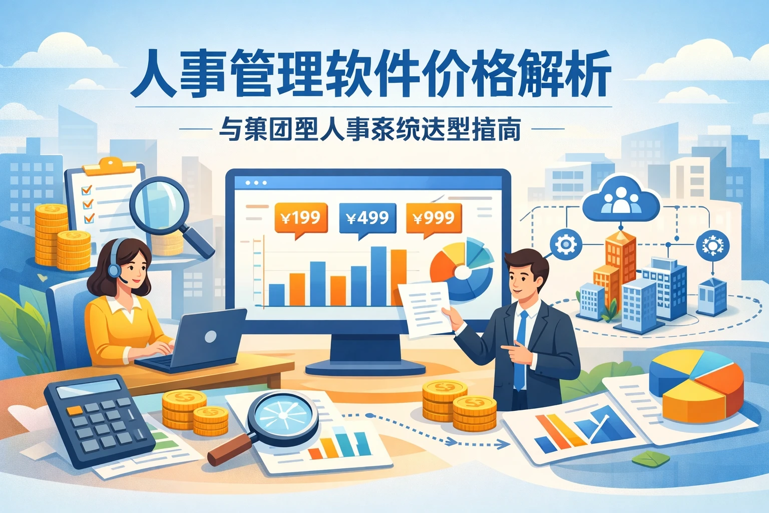 人事管理软件价格解析与集团型人事系统选型指南