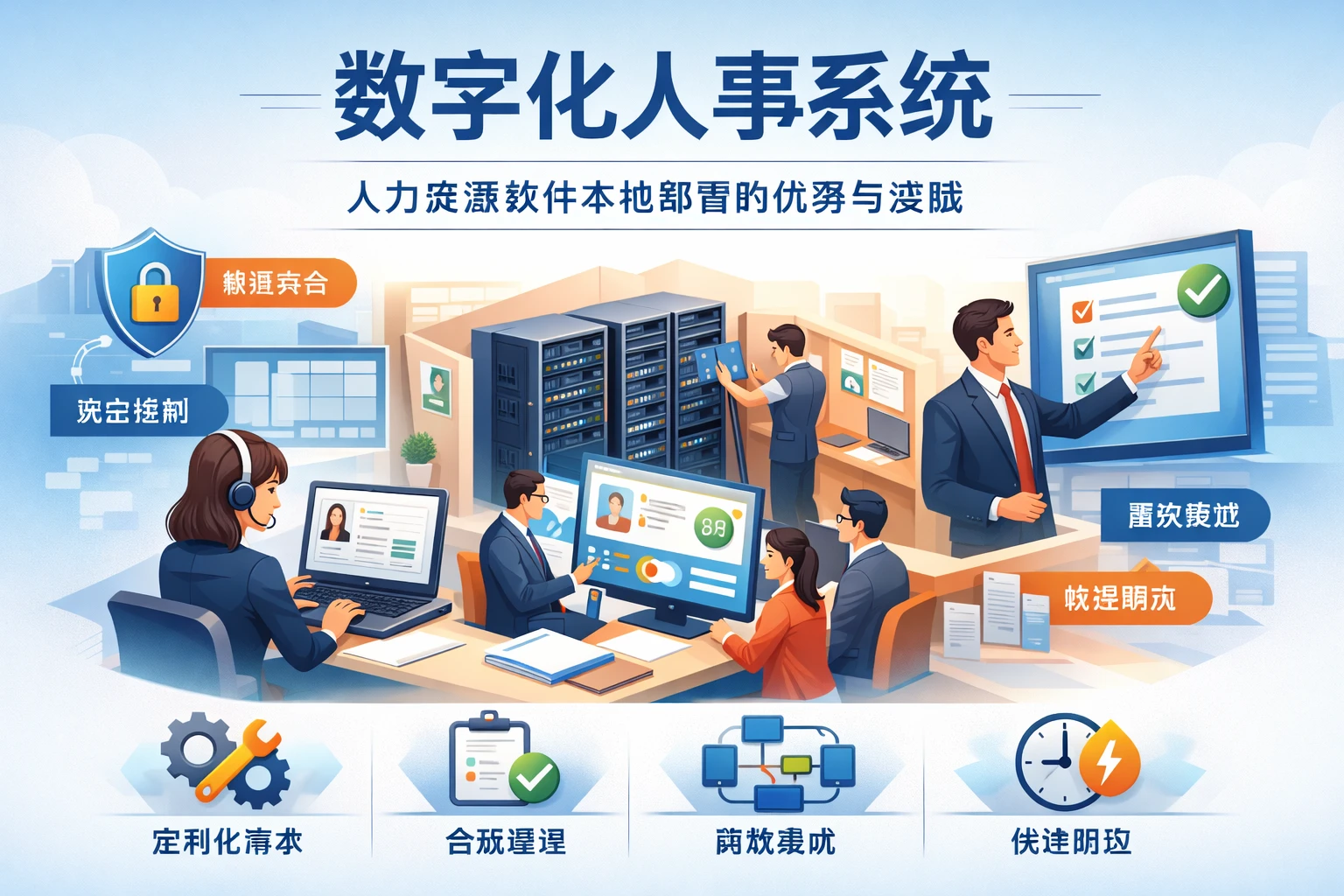 数字化人事系统：人力资源软件本地部署的优势与实践