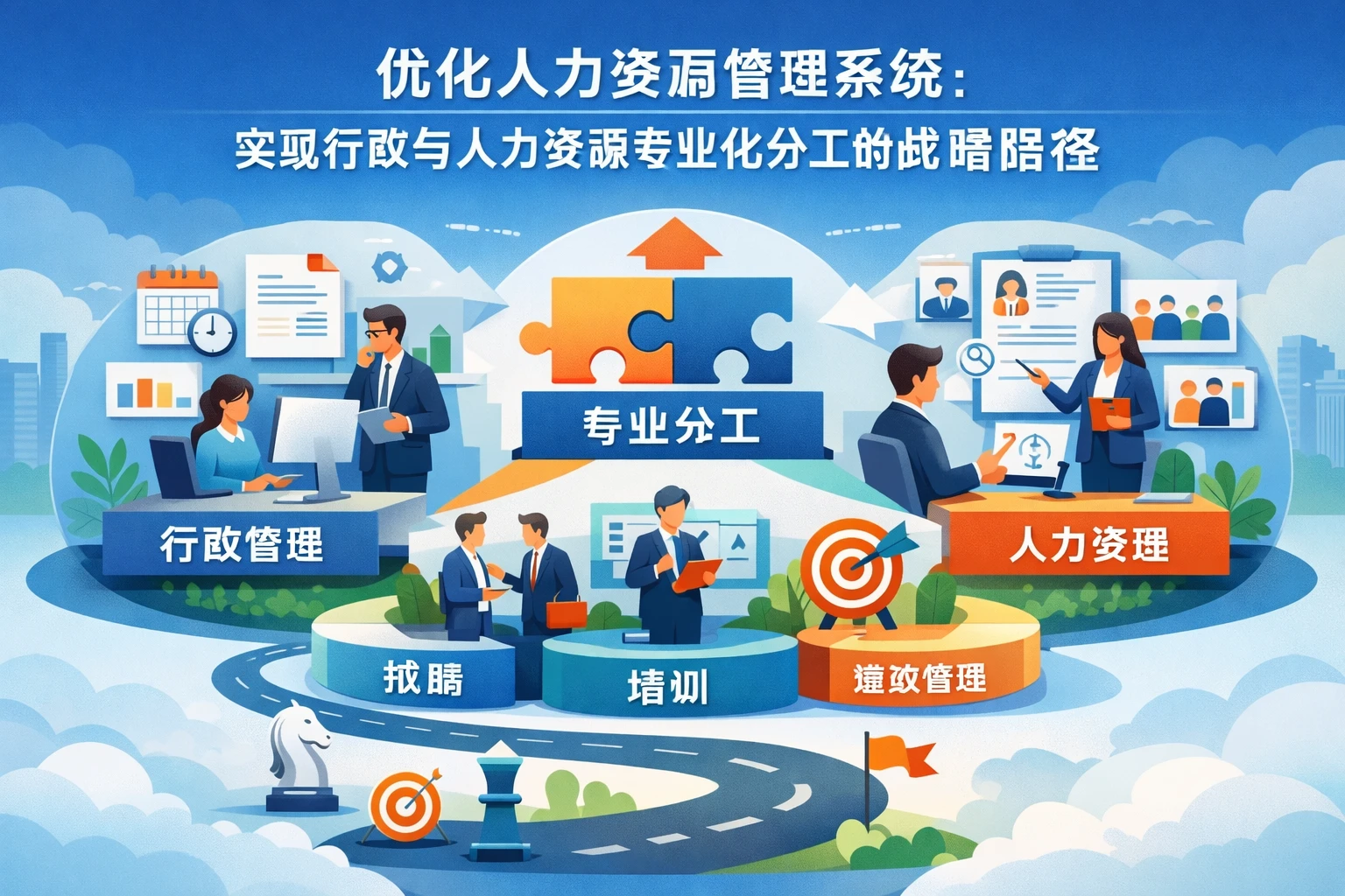 优化人力资源管理系统：实现行政与人力资源专业化分工的战略路径
