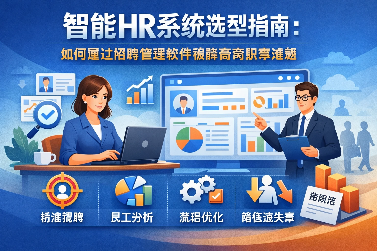 智能HR系统选型指南：如何通过招聘管理软件破解高离职率难题