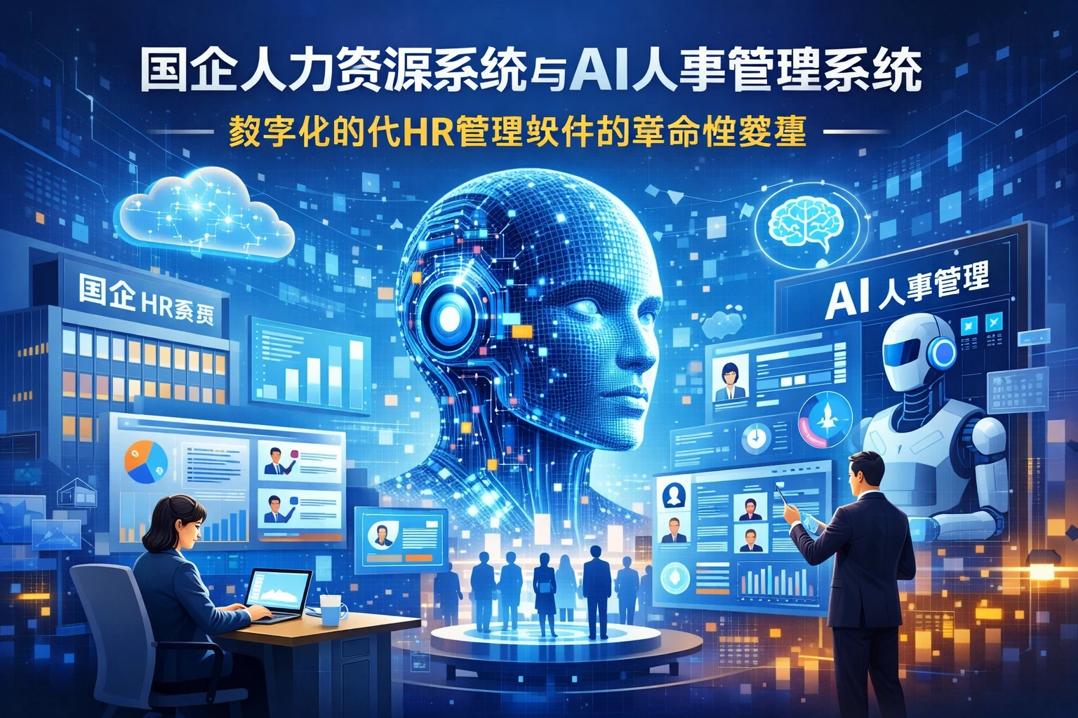 国企人力资源系统与AI人事管理系统：数字化时代HR管理软件的革命性变革