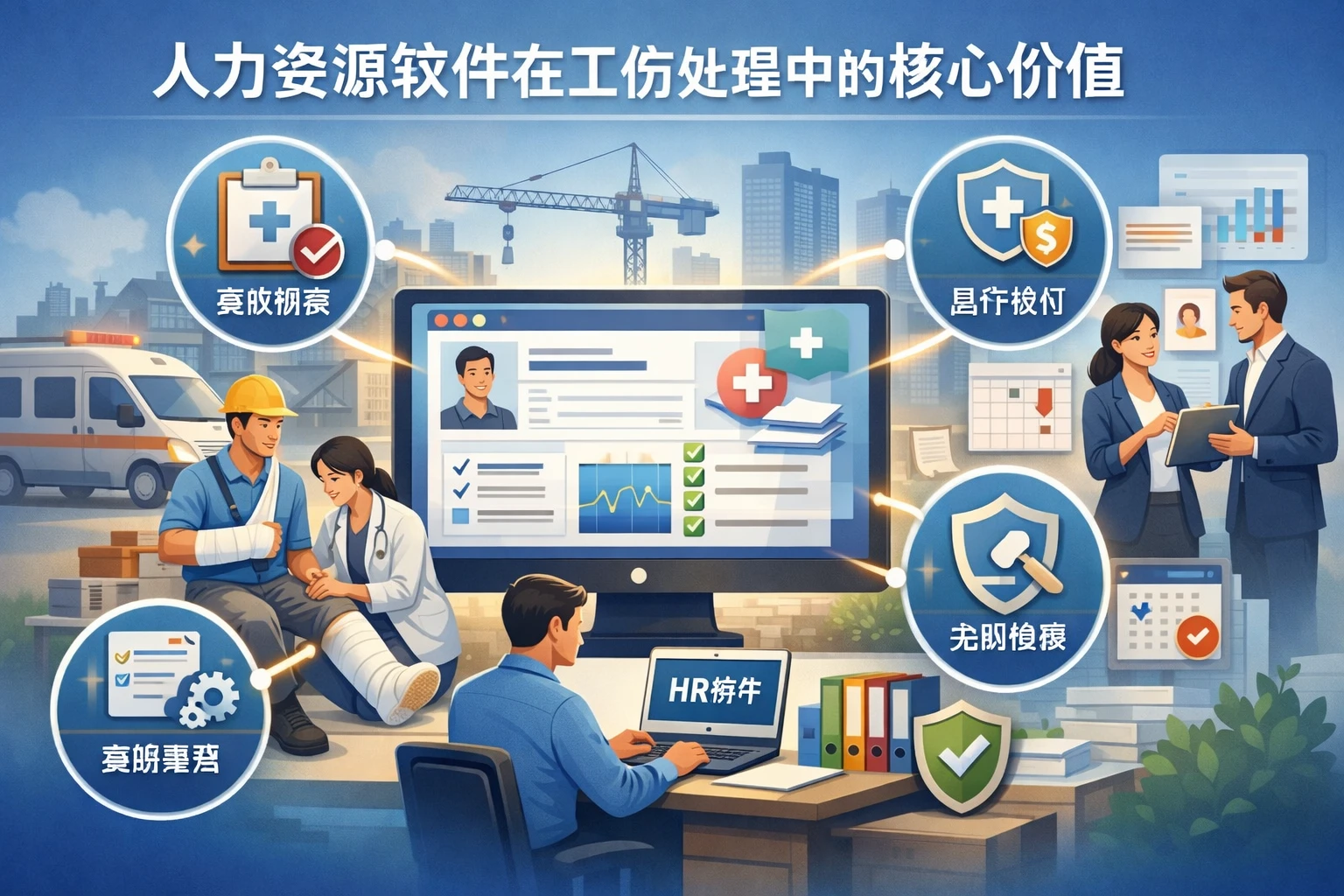 人力资源软件在工伤处理中的核心价值