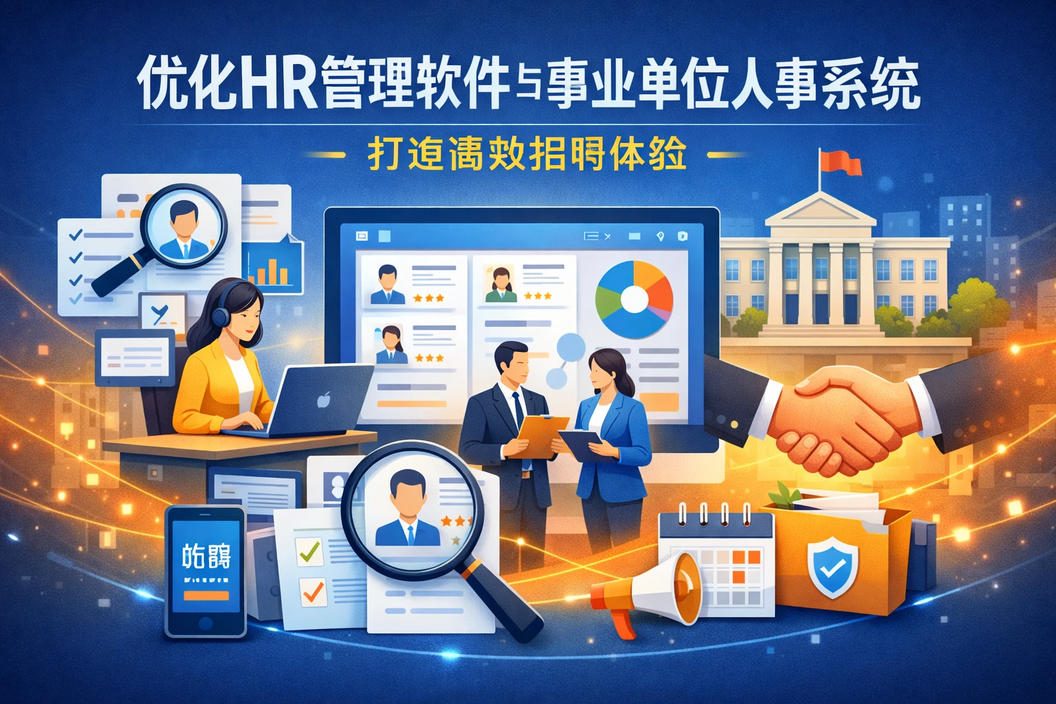 优化HR管理软件与事业单位人事系统：打造高效招聘体验