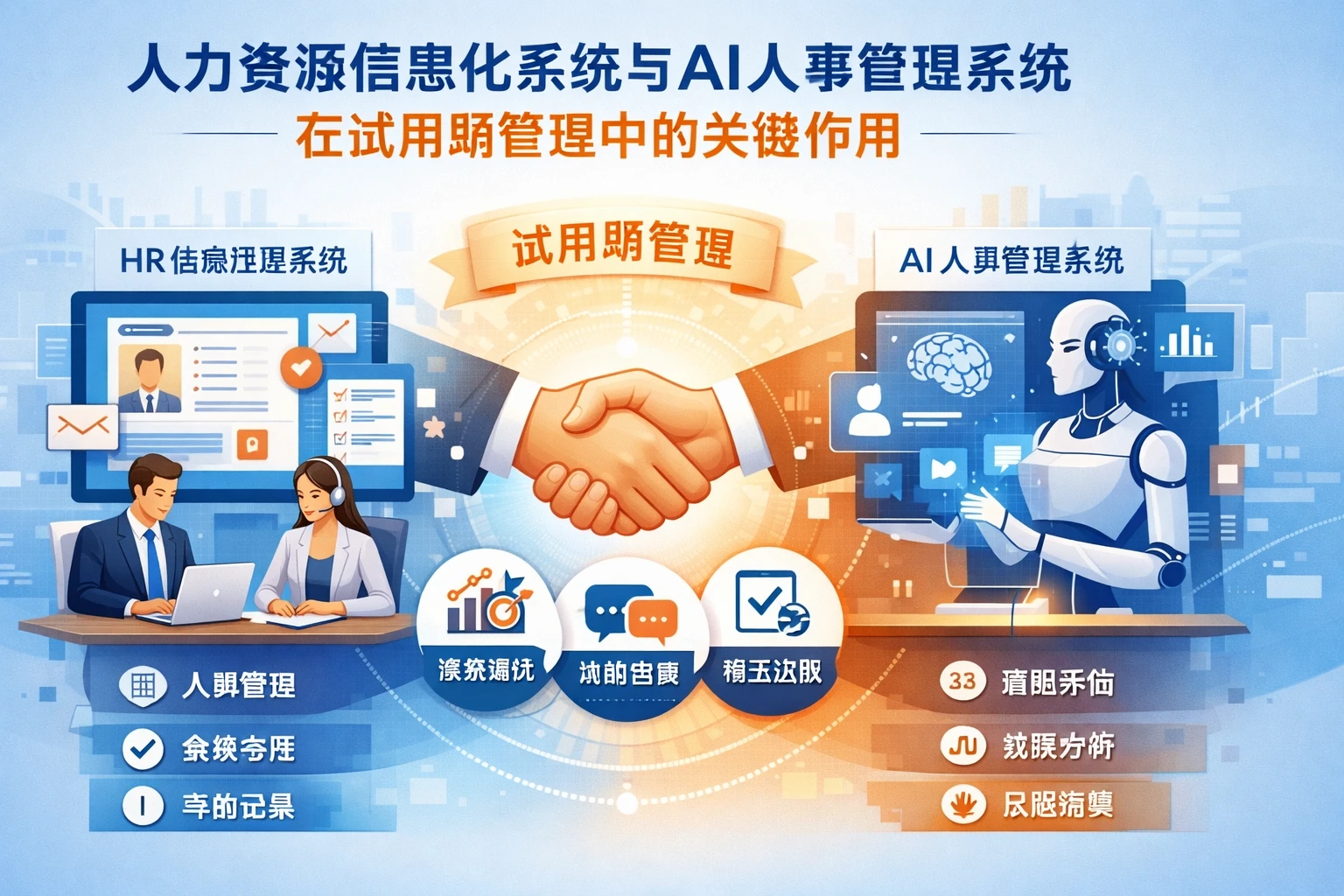 人力资源信息化系统与AI人事管理系统在试用期管理中的关键作用