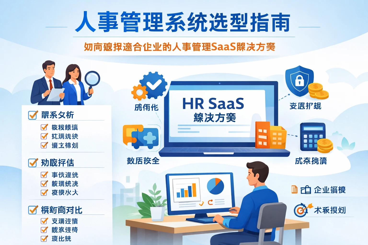 人事管理系统选型指南：如何选择适合企业的人事管理SaaS解决方案