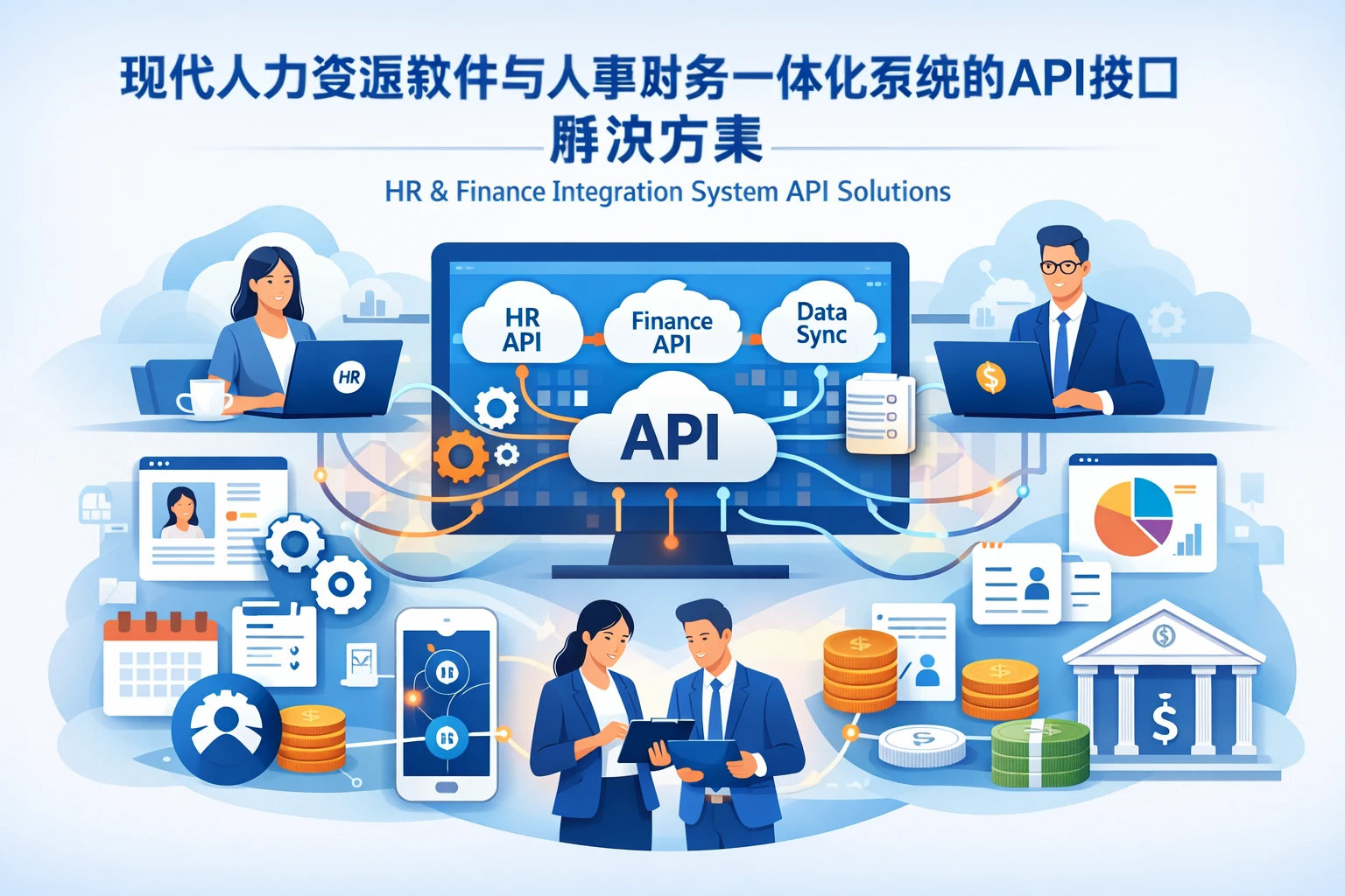 现代人力资源软件与人事财务一体化系统的API接口解决方案