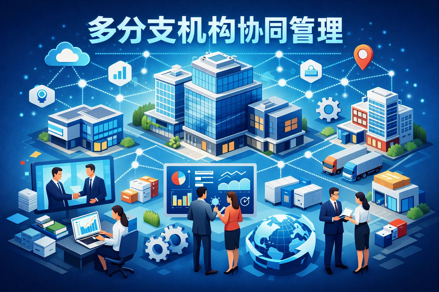 多分支机构协同管理