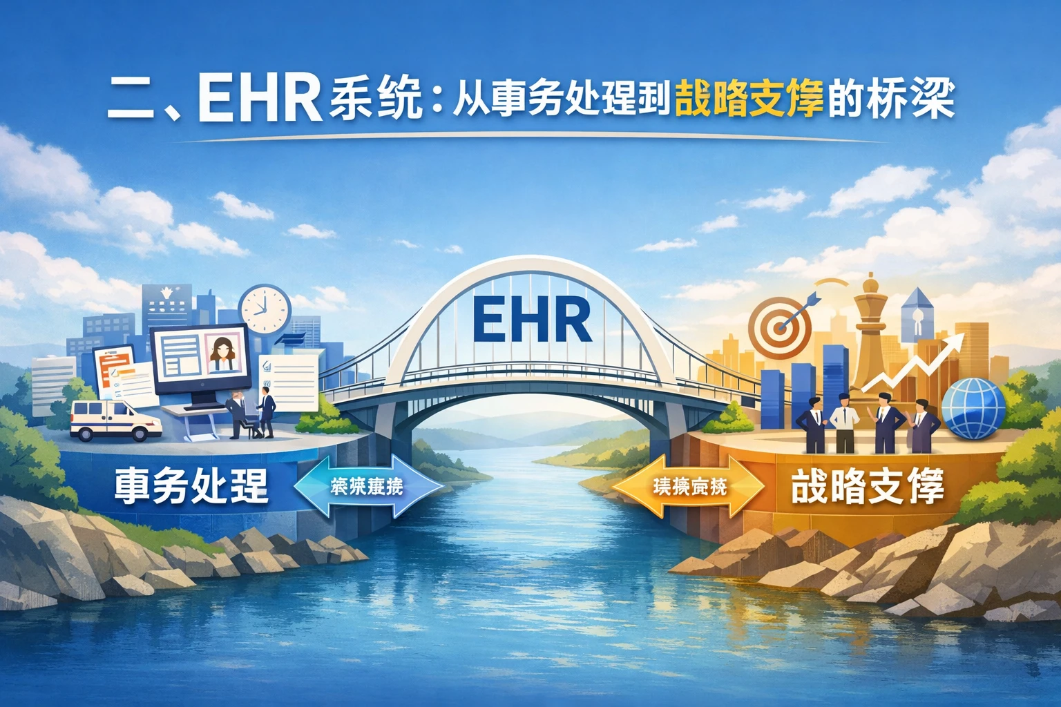 二、EHR系统：从事务处理到战略支撑的桥梁
