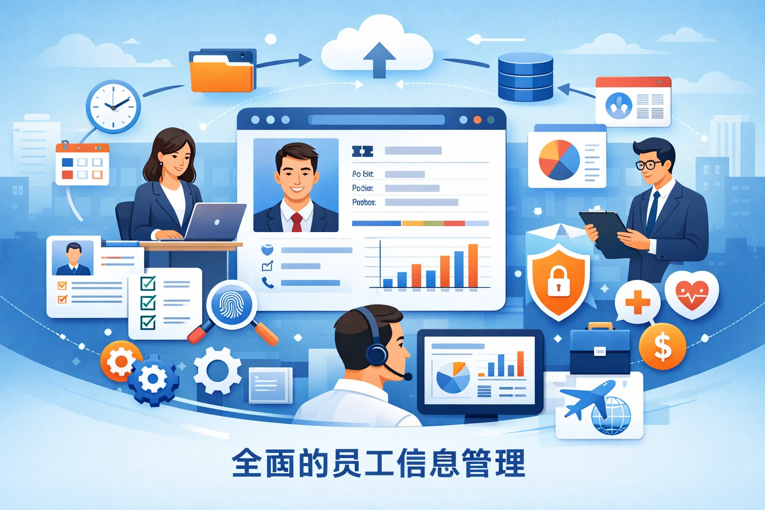 全面的员工信息管理