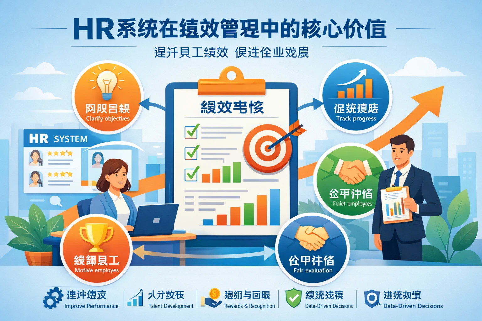 HR系统在绩效管理中的核心价值