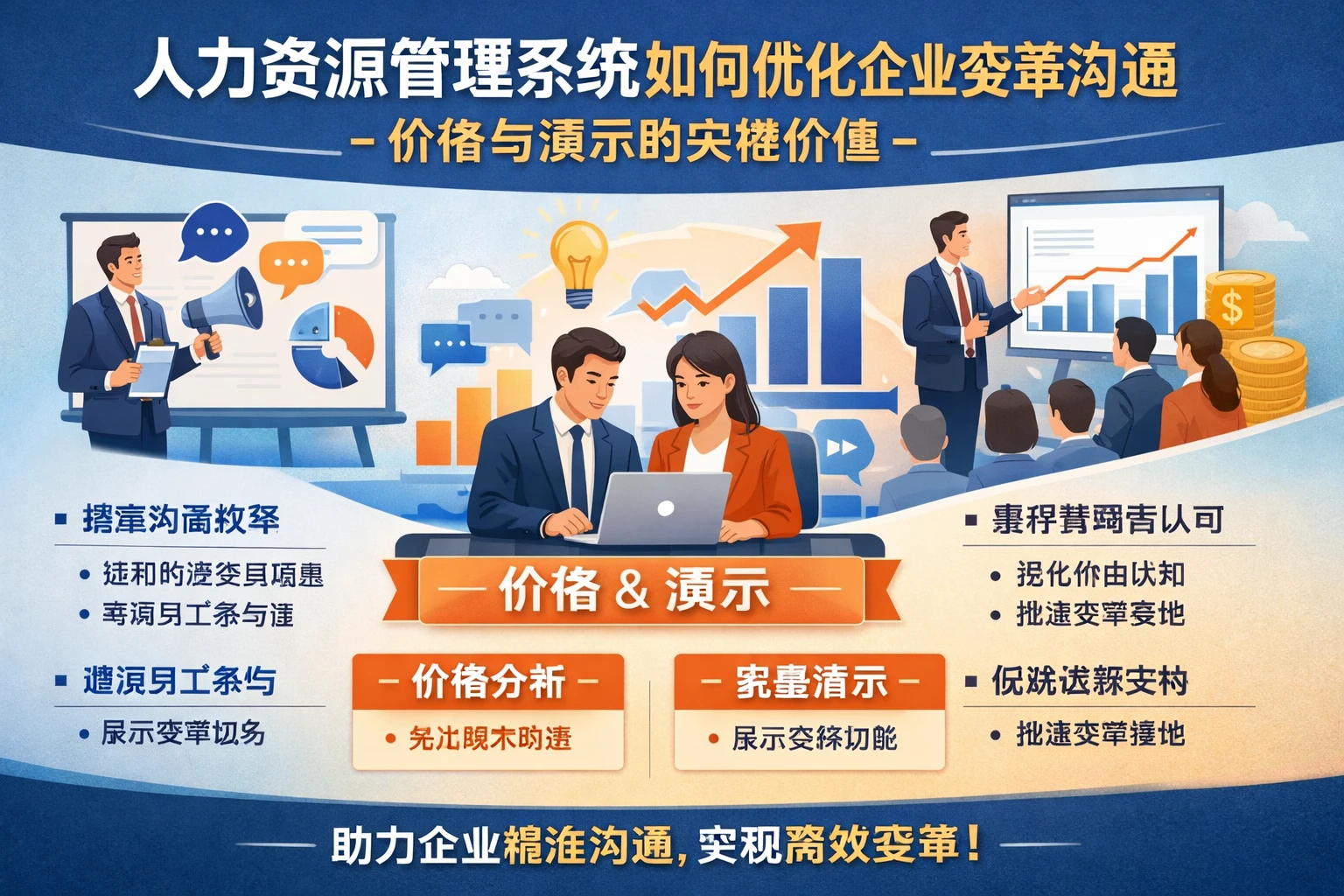 人力资源管理系统如何优化企业变革沟通 - 价格与演示的关键价值