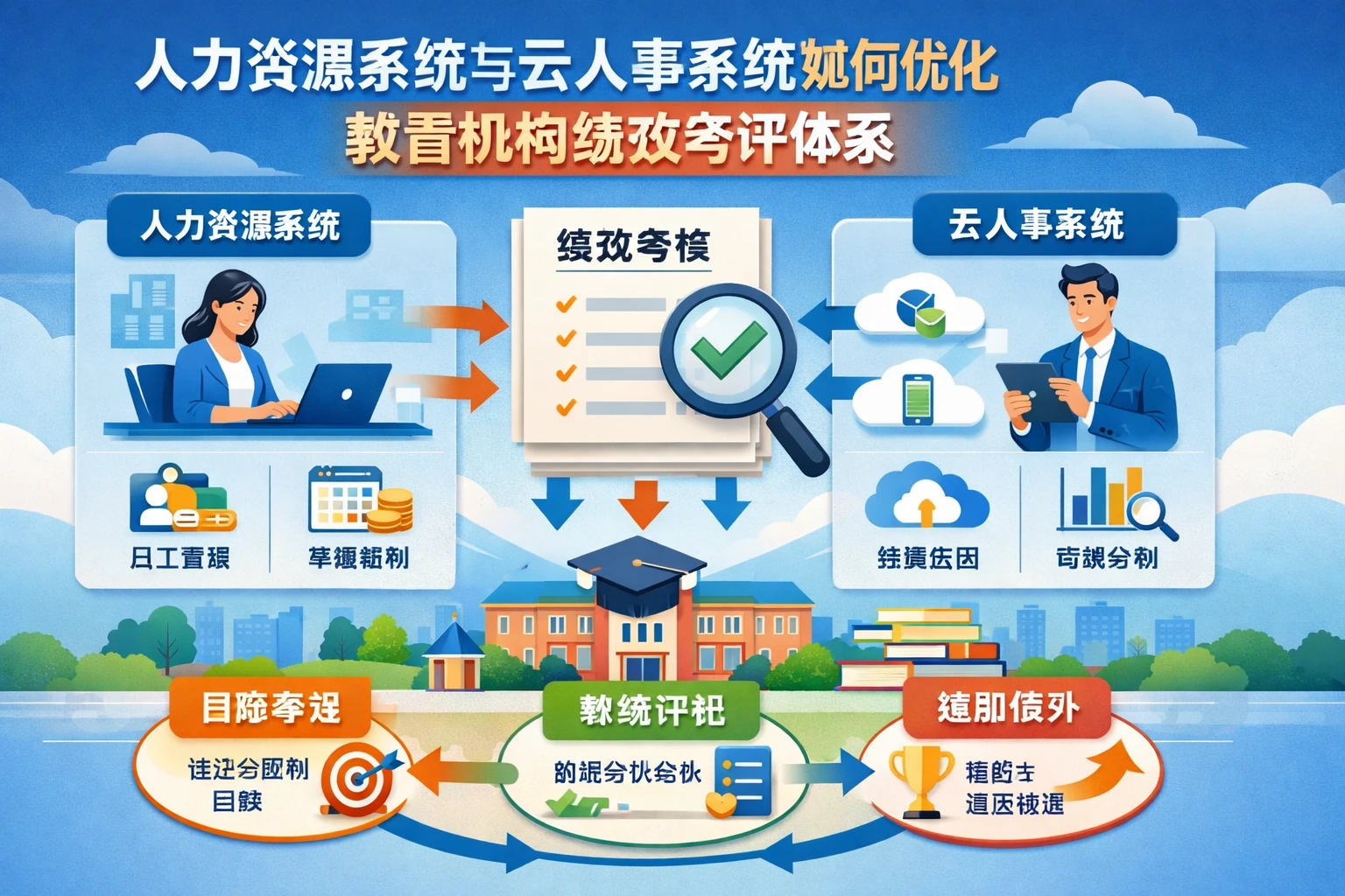 人力资源系统与云人事系统如何优化教育机构绩效考评体系