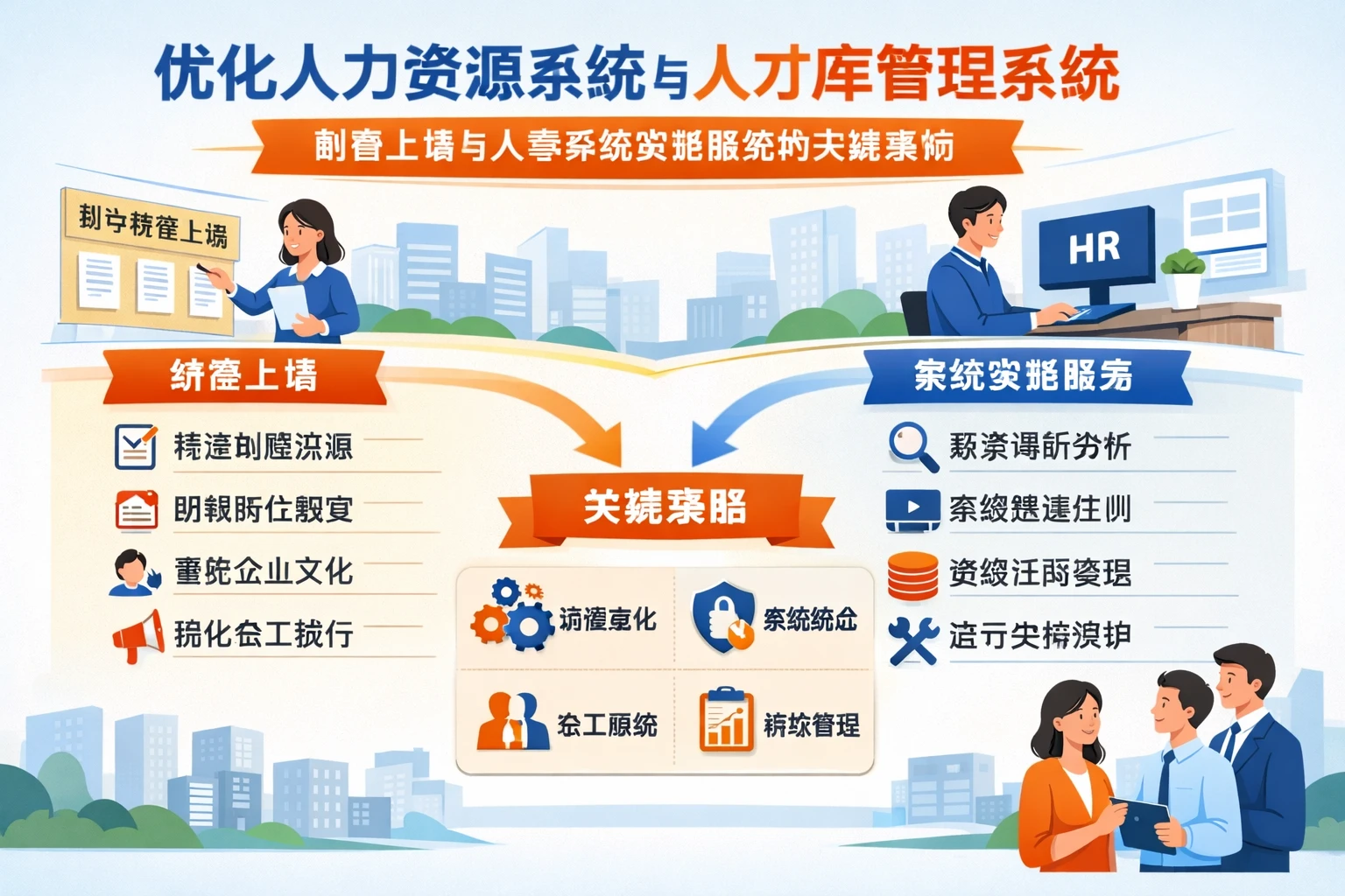 优化人力资源系统与人才库管理系统：制度上墙与人事系统实施服务的关键策略