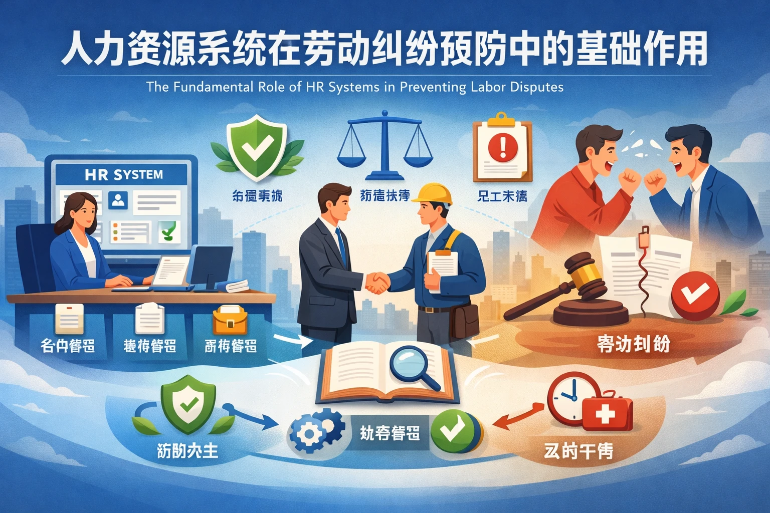 人力资源系统在劳动纠纷预防中的基础作用