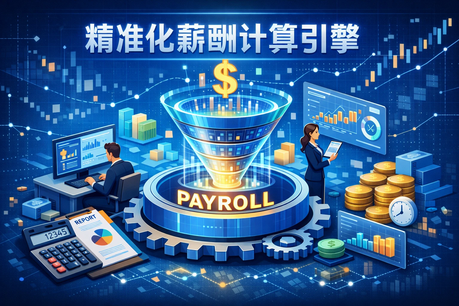 精准化薪酬计算引擎